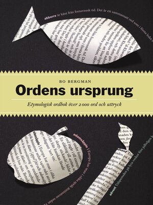 cover image of Ordens ursprung